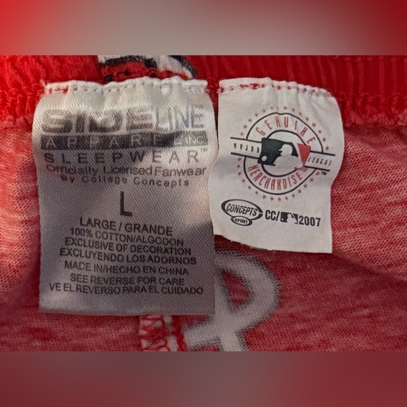 Men's STL Cardinals Red Flagship Concepts Sport Lounge PJ Pants - Size Large - Picture 6 of 7